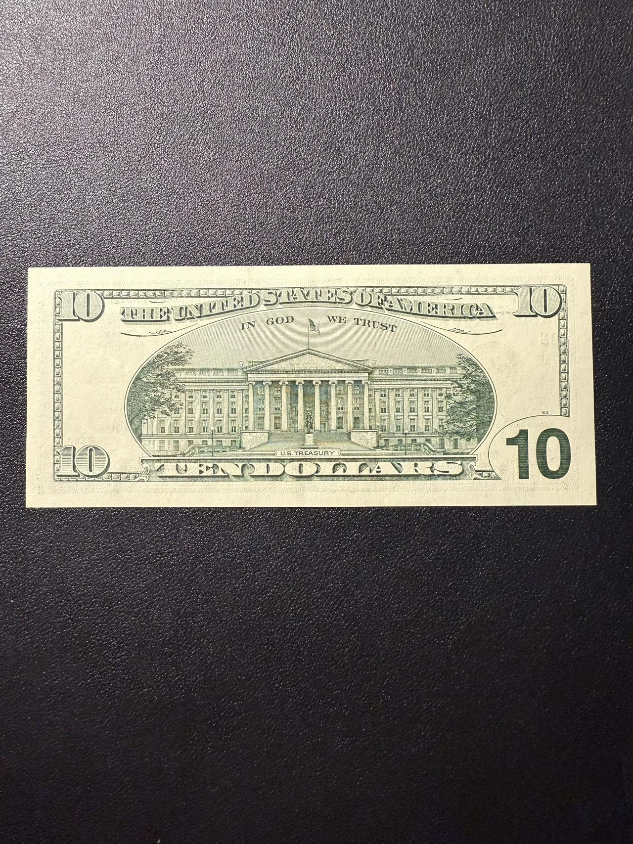 第14期 库存低价起拍 美国2001年大头10 全新unc 无47