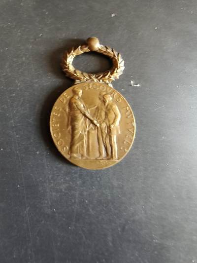 老王徽章第170期 - 法国铜级劳动与社会保障部奖章    无绶带