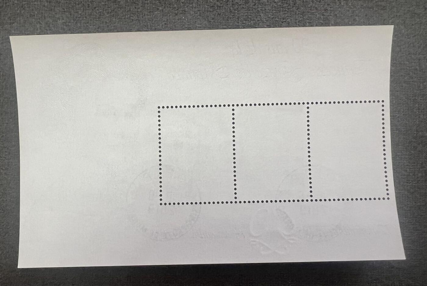 【摩纳哥邮票】2019年格蕾丝 带戳小型张 微卷