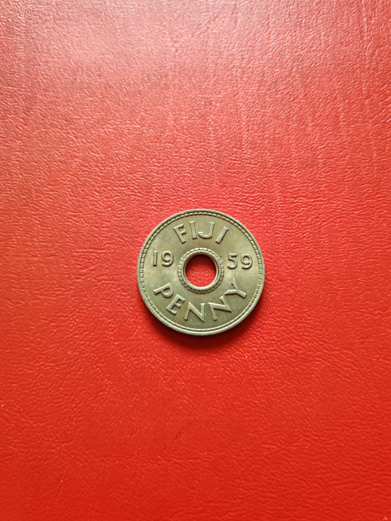 【云涧收藏】第八十四场 斐济1959年1便士