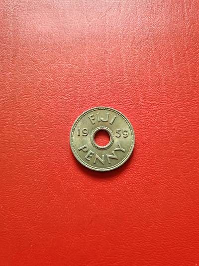 【云涧收藏】第八十四场 - 斐济1959年1便士