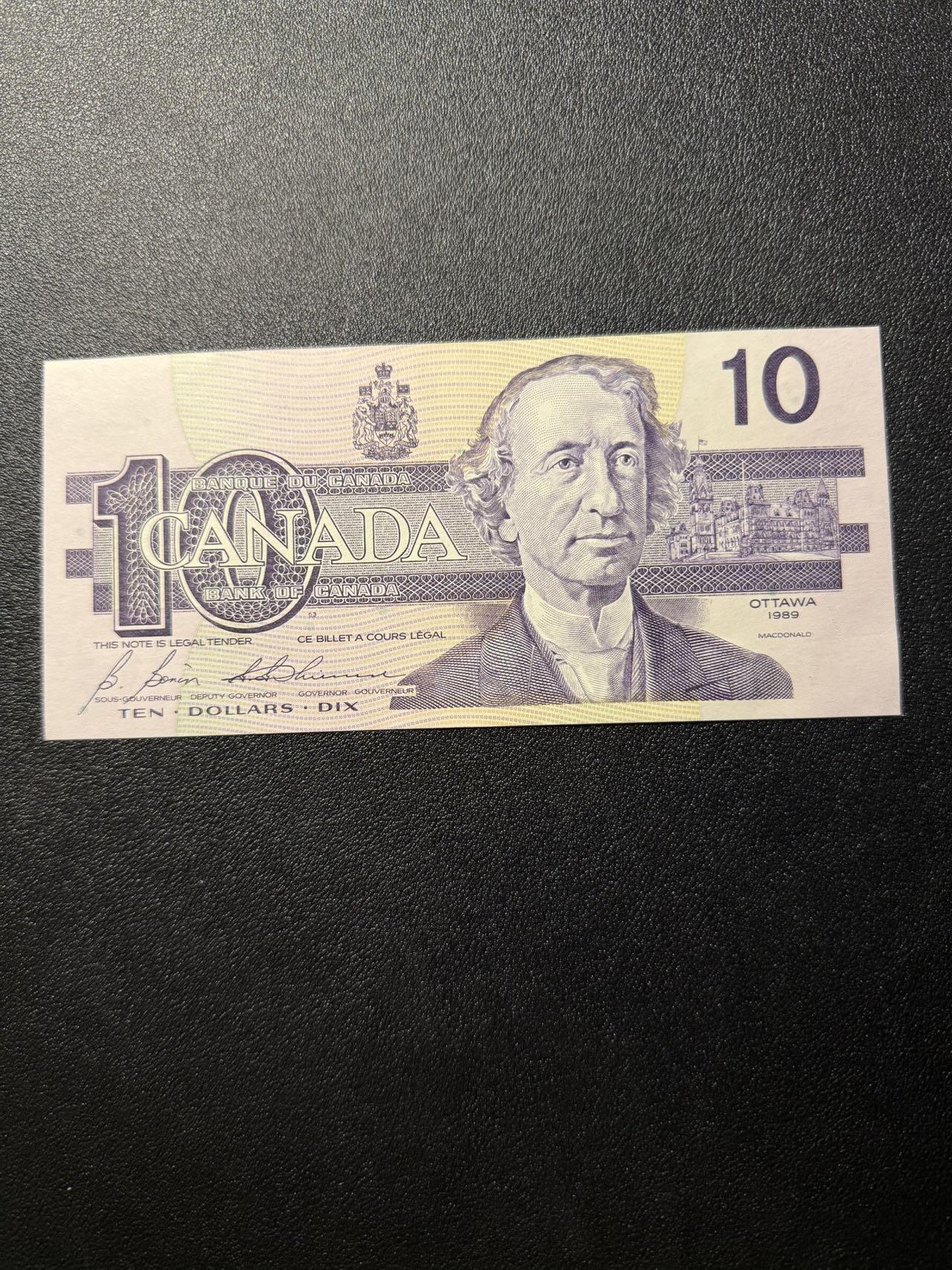 第14期 库存低价起拍 加拿大 鸟版10 全新unc 无47