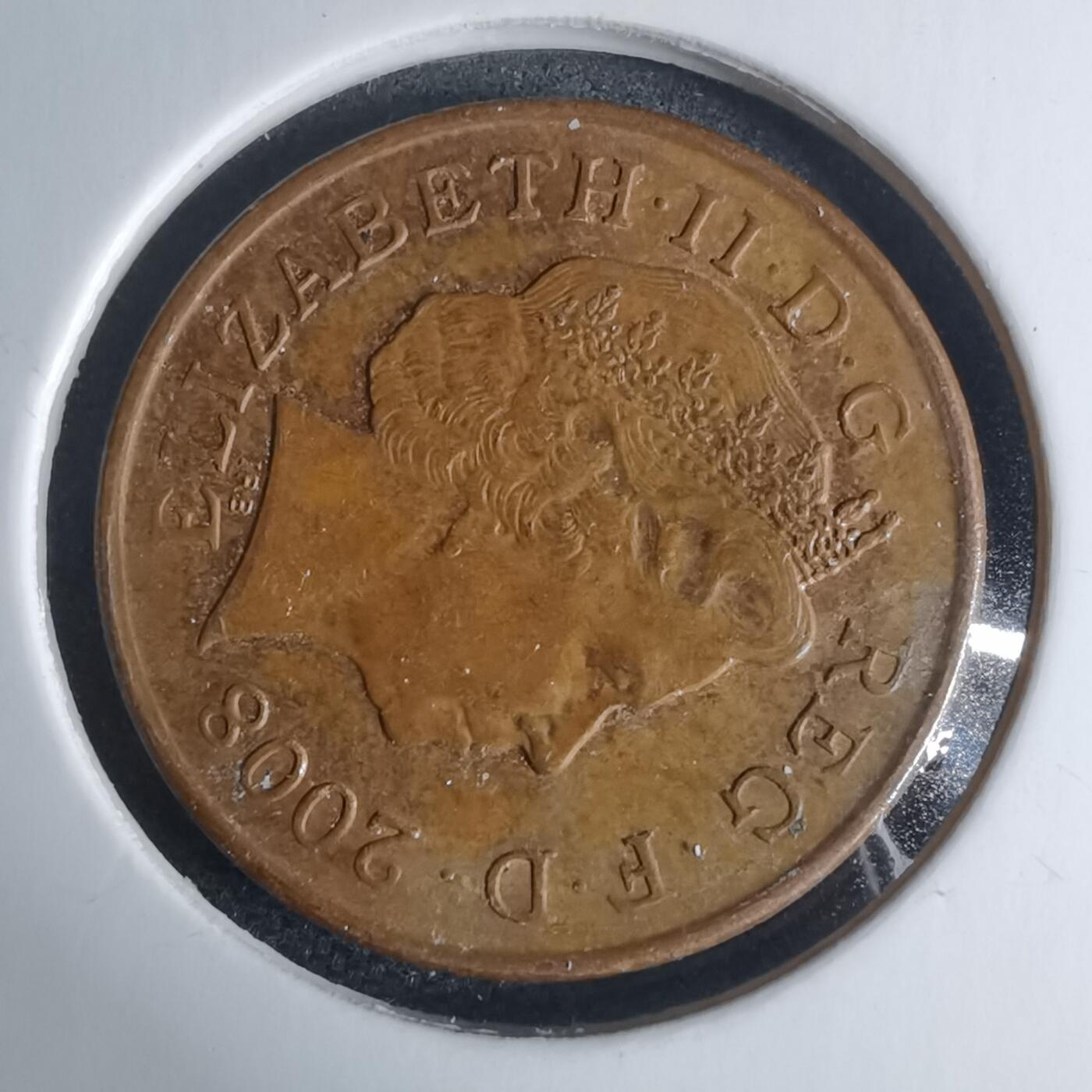 沼泽如烟--第939场 英国2005年1便士