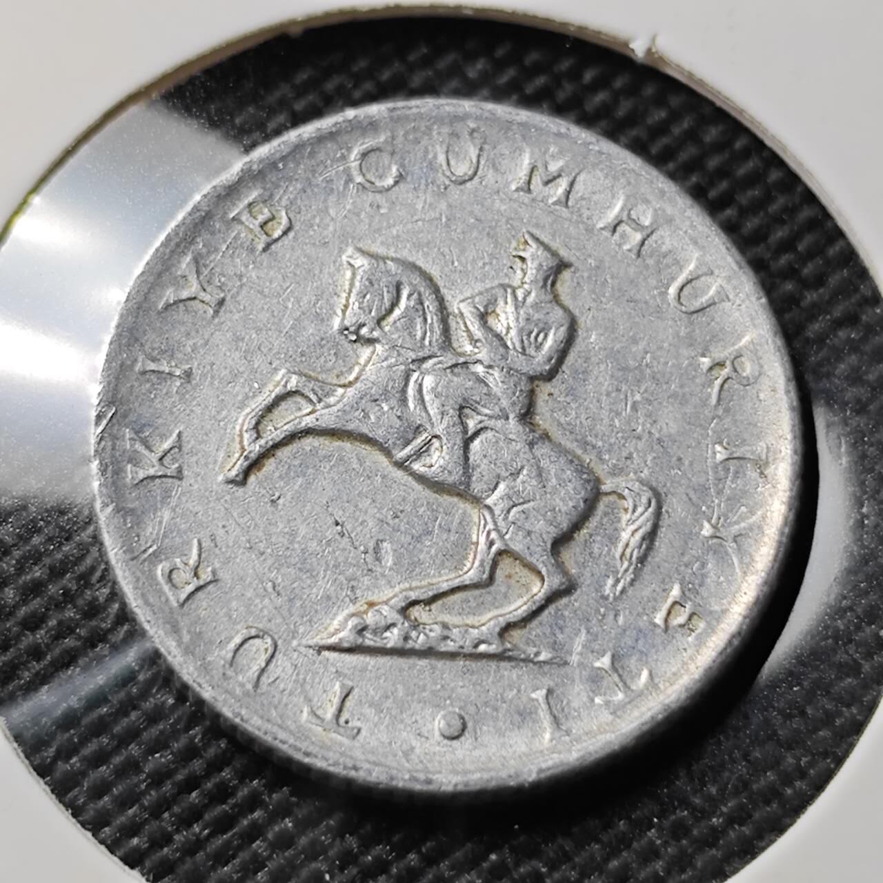 KK钱币收藏小铺 第382期  2月预留时间 周末发货 1981土耳其5里拉 