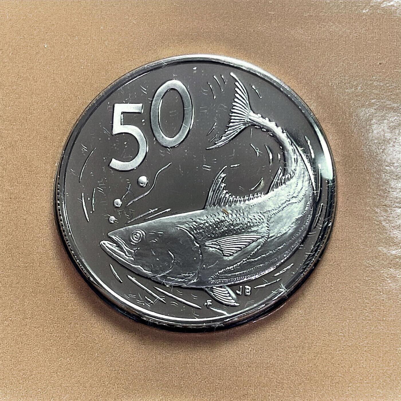 回流1222 盒装全新 库克群岛1978年精制套币（含一枚5元大银币）发行量极少