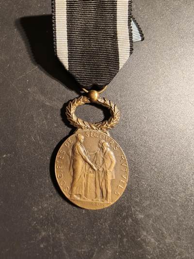 老王徽章第170期 - 法国铜级劳动与社会保障部奖章    1933年实发