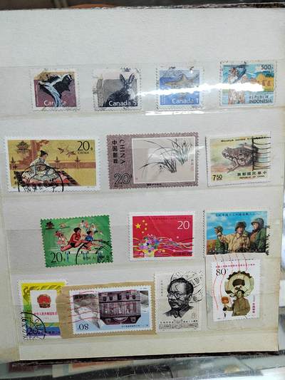 PCAI钱币  19-665  中国邮票小专场 - 中国邮政邮票一页