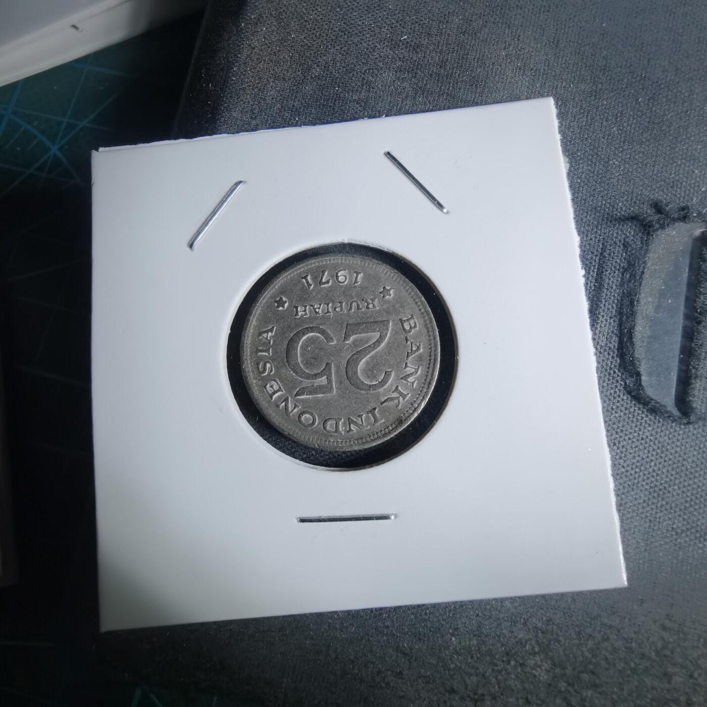 沼泽如烟--第939场 印度尼西亚1971年25卢比