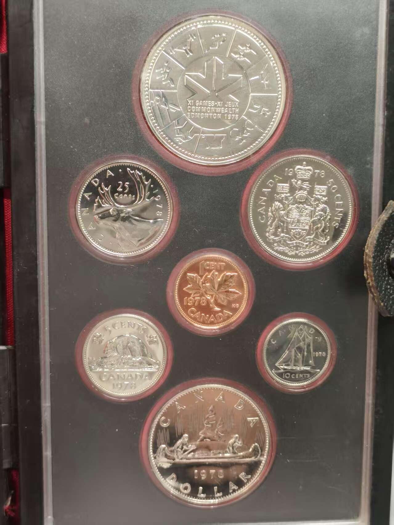 G&W世界散币，银币处理专场（第39场） 加拿大1978年7枚套  1银 