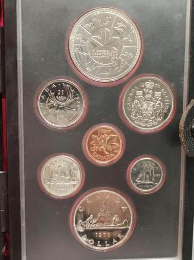 G&W世界散币，银币处理专场（第39场） - 加拿大1978年7枚套  1银 