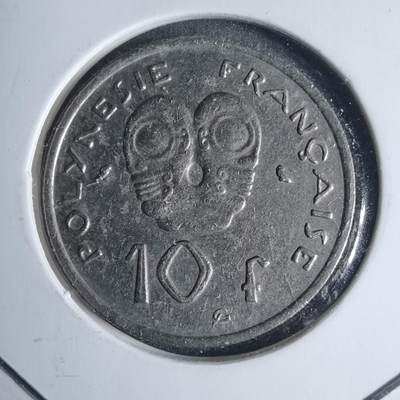 沼泽如烟--第939场 - 法属波利尼西亚1967年10法郎