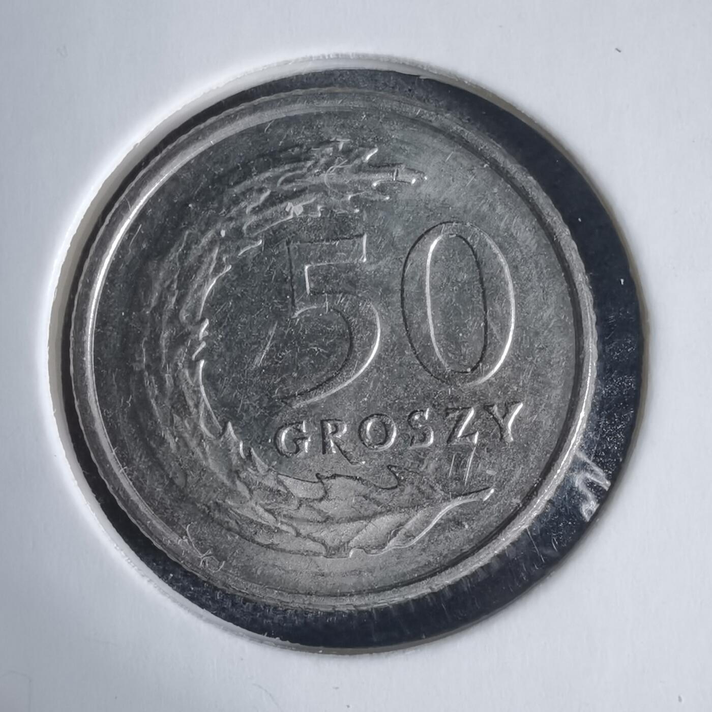 沼泽如烟--第937场 波兰1991年50格罗申