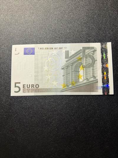 第14期 库存低价起拍 - 2002年 二签法国5欧 全新unc