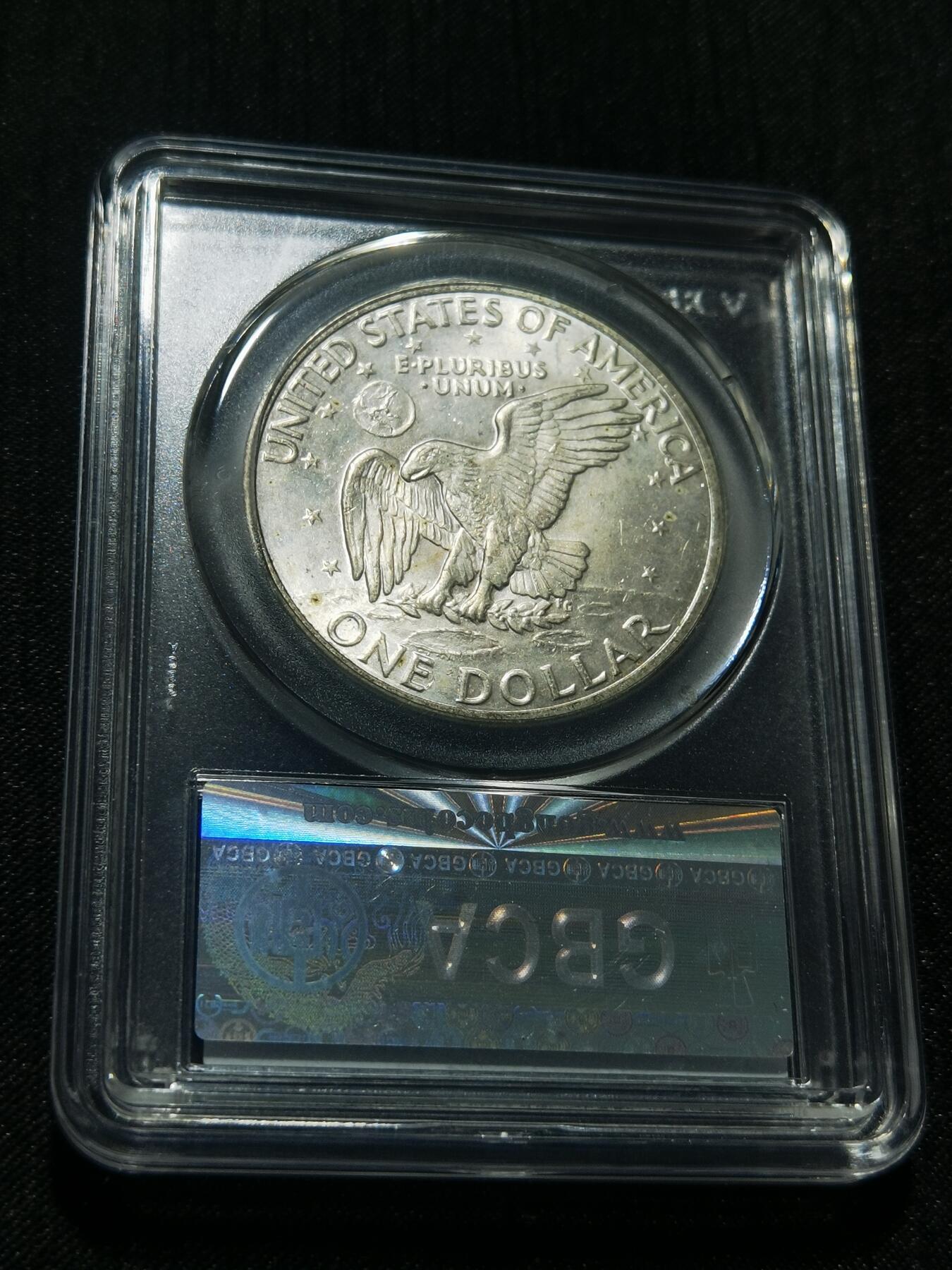 天下钱庄专场欢迎参拍 美国艾森豪威尔一美元银币