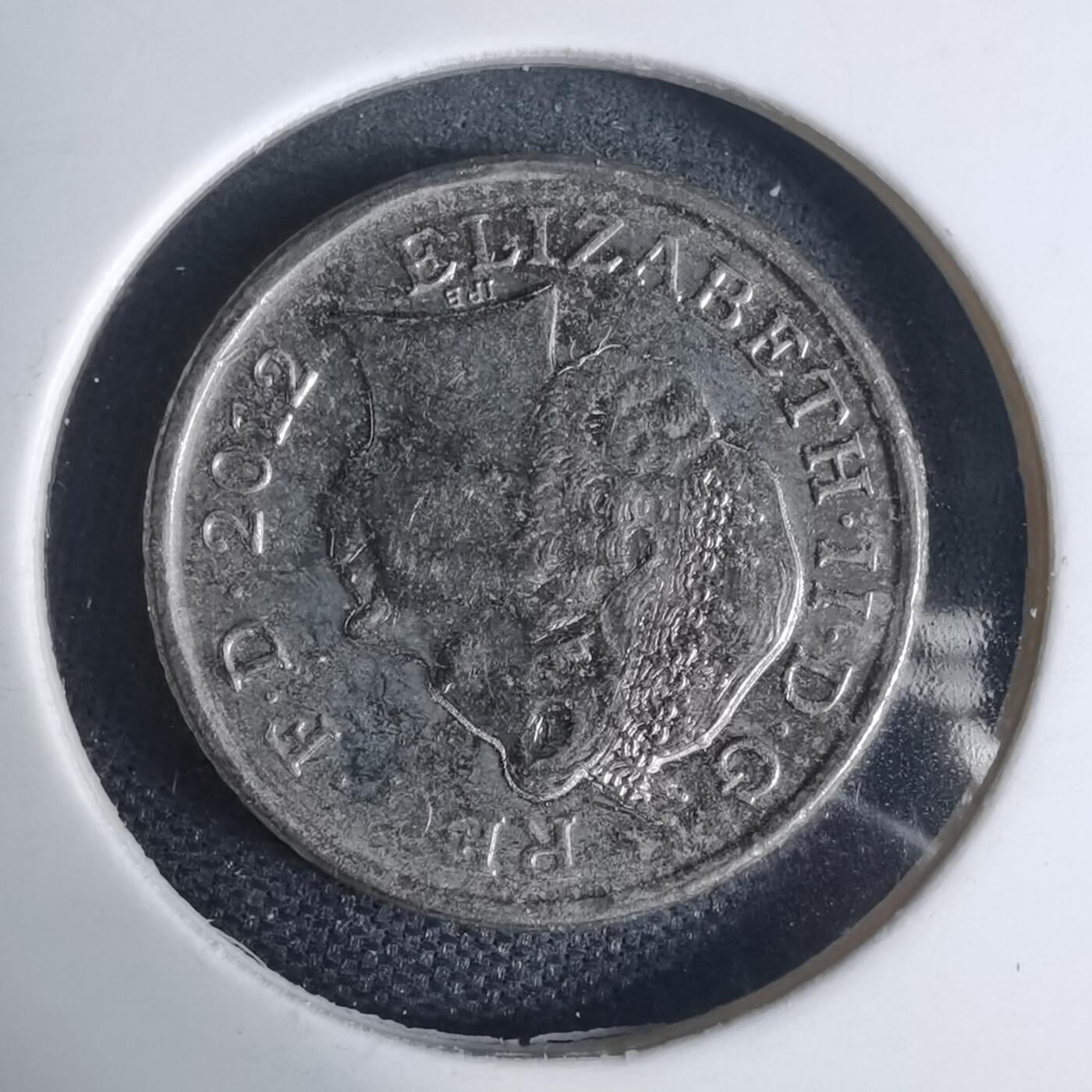 沼泽如烟--第939场 英国2012年5便士