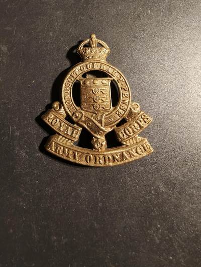 老王徽章第170期 - 英国军械署帽徽    一战时期
