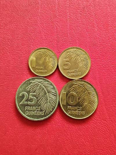 【云涧收藏】第八十四场 - 几内亚1985/87年4枚套