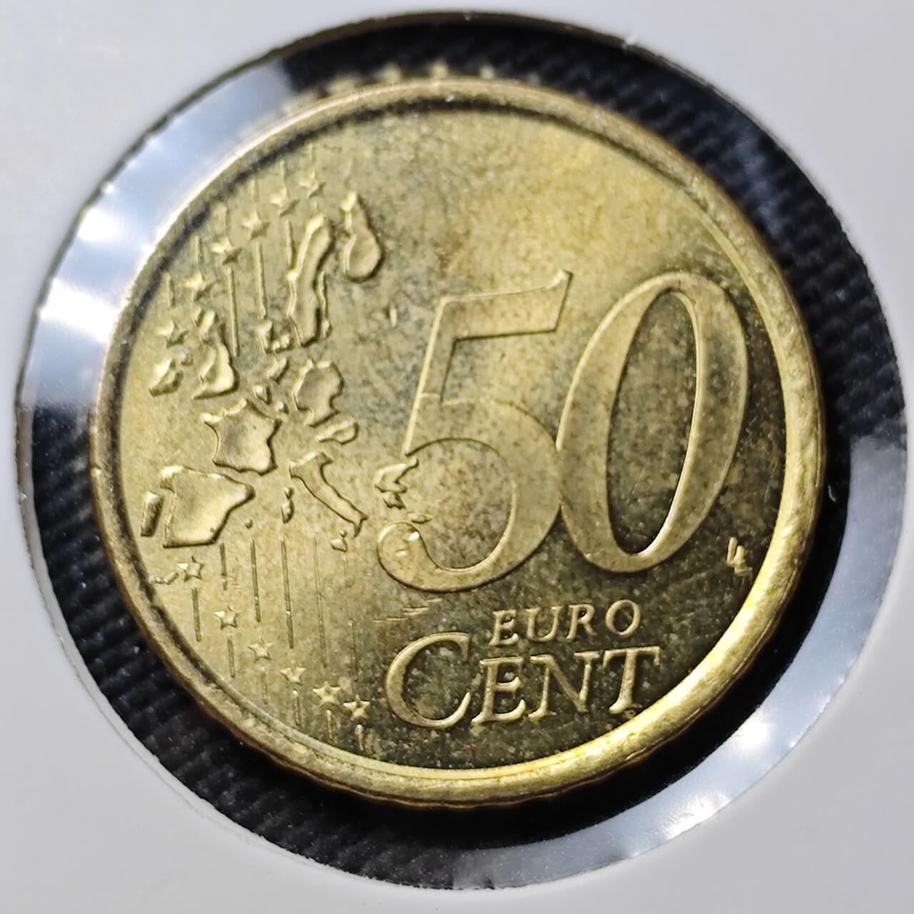 KK钱币收藏小铺 第382期  2月预留时间 周末发货 2000欧盟50欧分