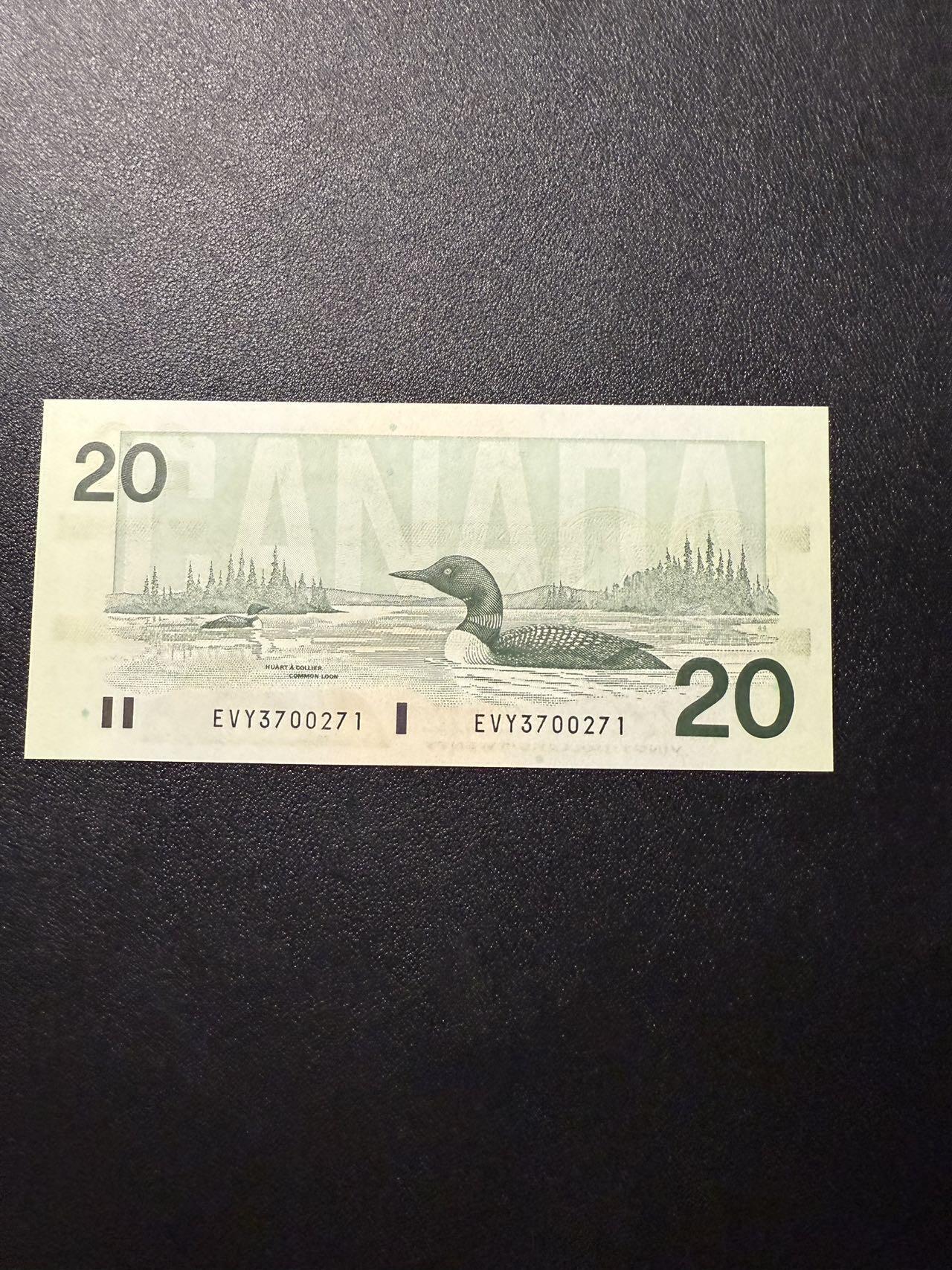 第14期 库存低价起拍 加拿大 鸟版20 全新unc 尾271