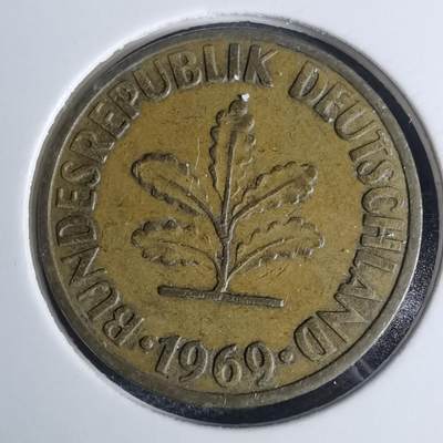 沼泽如烟--第939场 - 德国1969年10芬尼