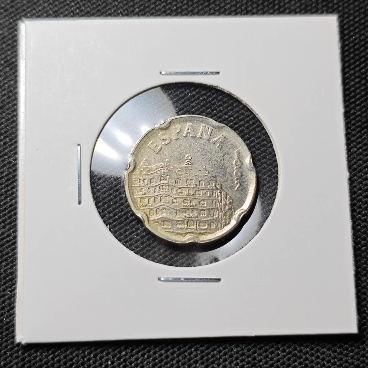 KK钱币收藏小铺 第382期  2月预留时间 周末发货 1992西班牙50比塞塔 纪念币