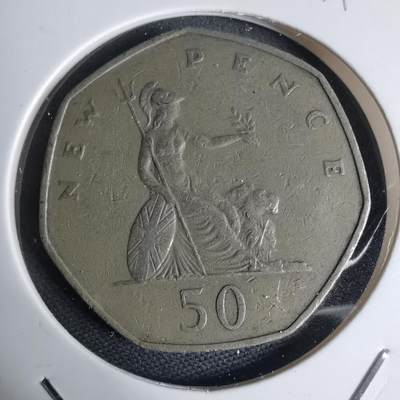 沼泽如烟--第939场 - 英国1969年50便士