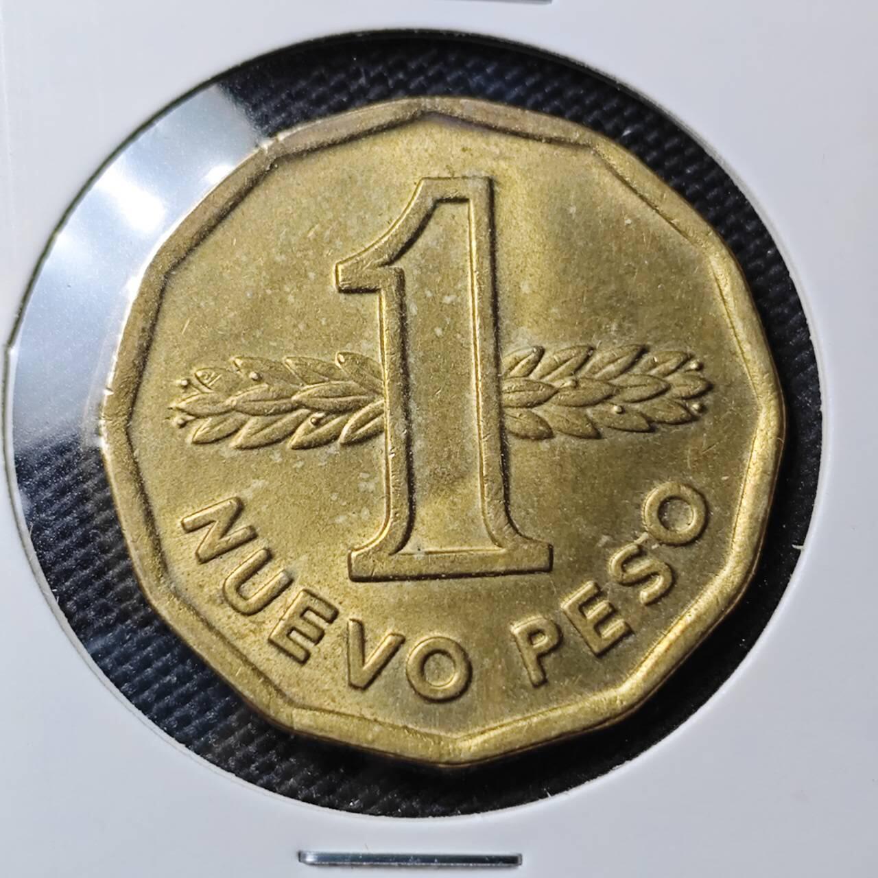 KK钱币收藏小铺 第382期  2月预留时间 周末发货 1978乌拉圭1比索 铜币