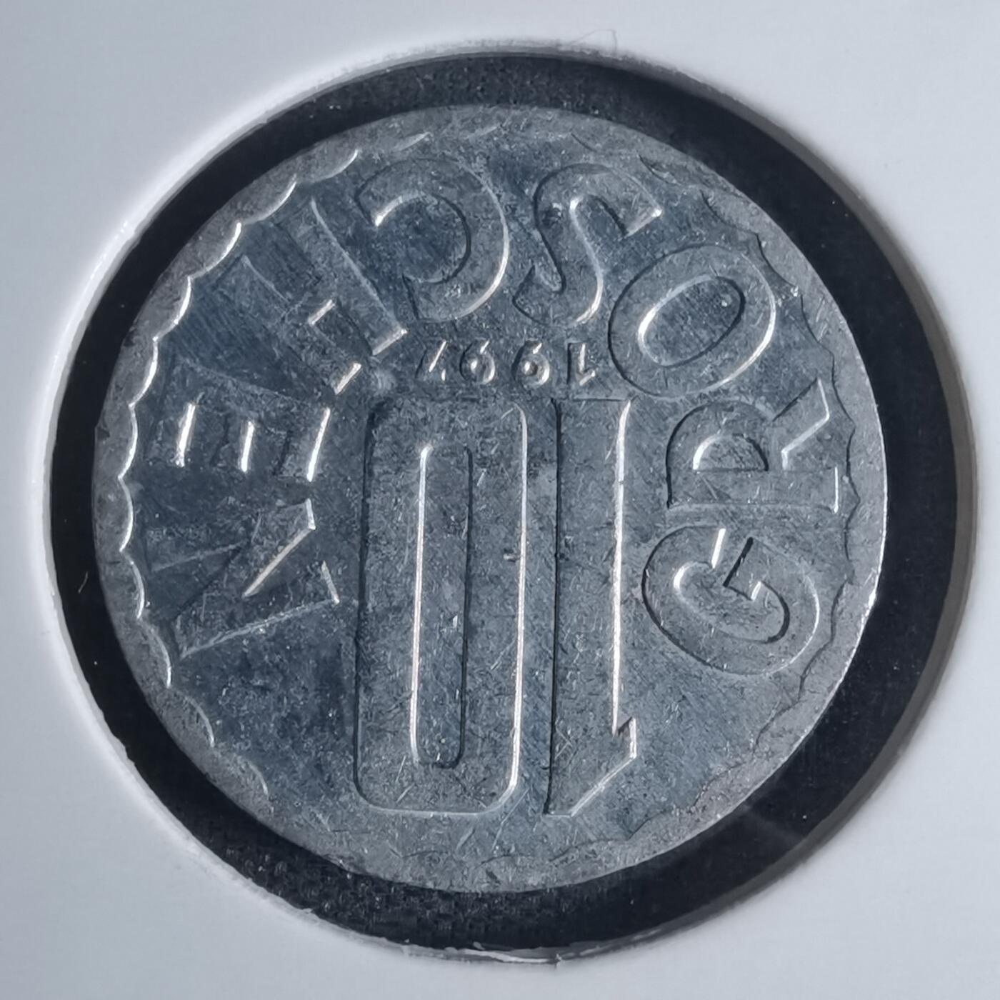 沼泽如烟--第939场 奥地利1997年10格罗申