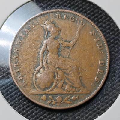 KK钱币收藏小铺 第382期  2月预留时间 周末发货 - 1858英国1/2便士