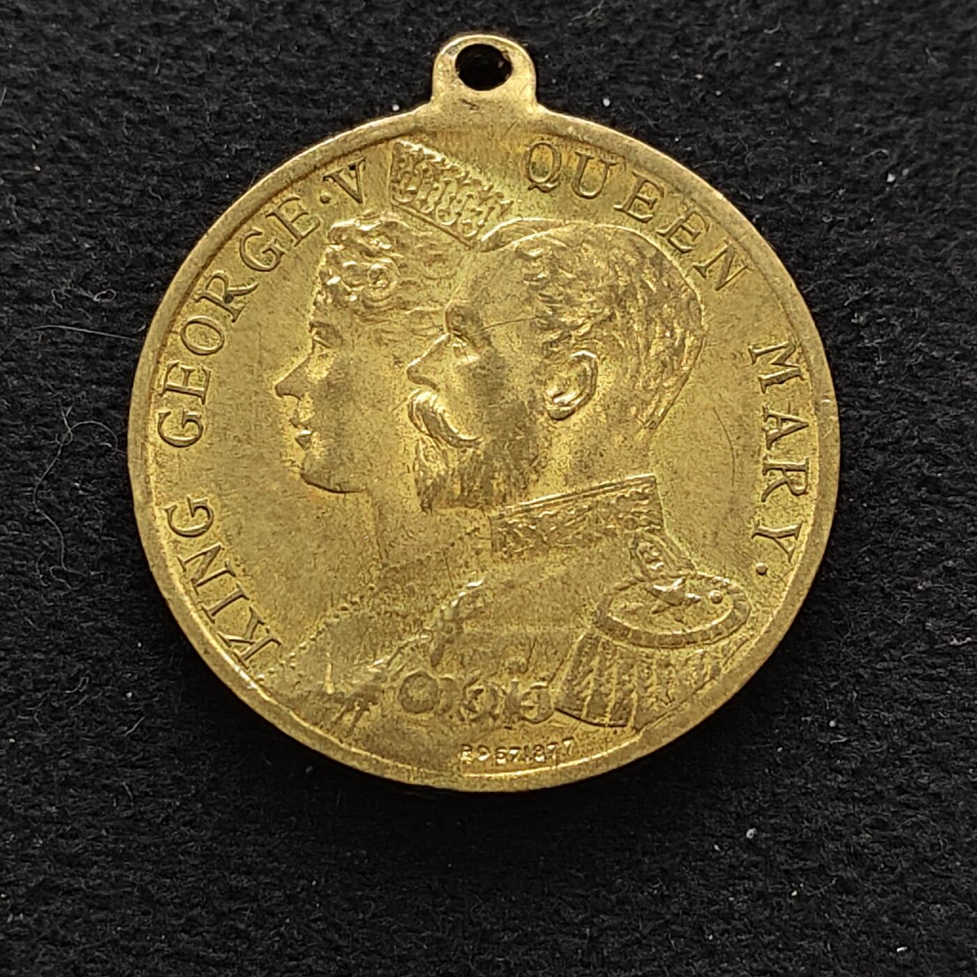 【全场包邮】纯粹捡漏拍486场（免费代拍第23场） 【纪念章】英国1911年乔治五世加冕纪念章