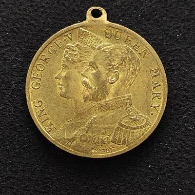 【全场包邮】纯粹捡漏拍486场（免费代拍第23场） - 【纪念章】英国1911年乔治五世加冕纪念章