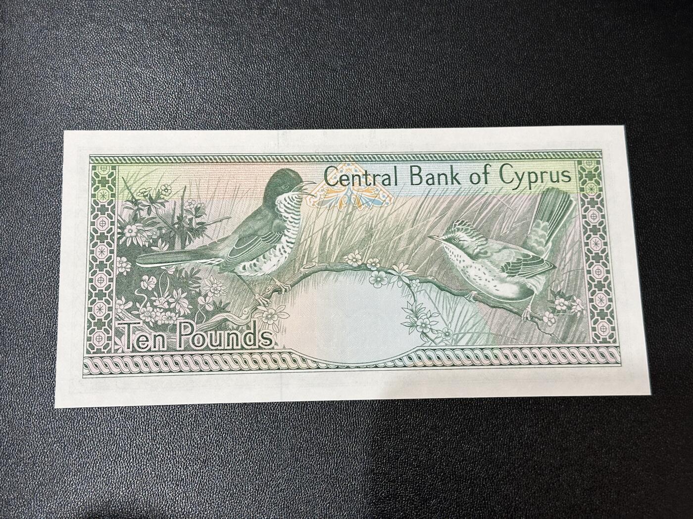 《外钞收藏家》第五百九十五期（优品场）（本平台长期征集拍品、欢迎藏友们联系合作） 1987年塞浦路斯10里拉 全新UNC  百位号957