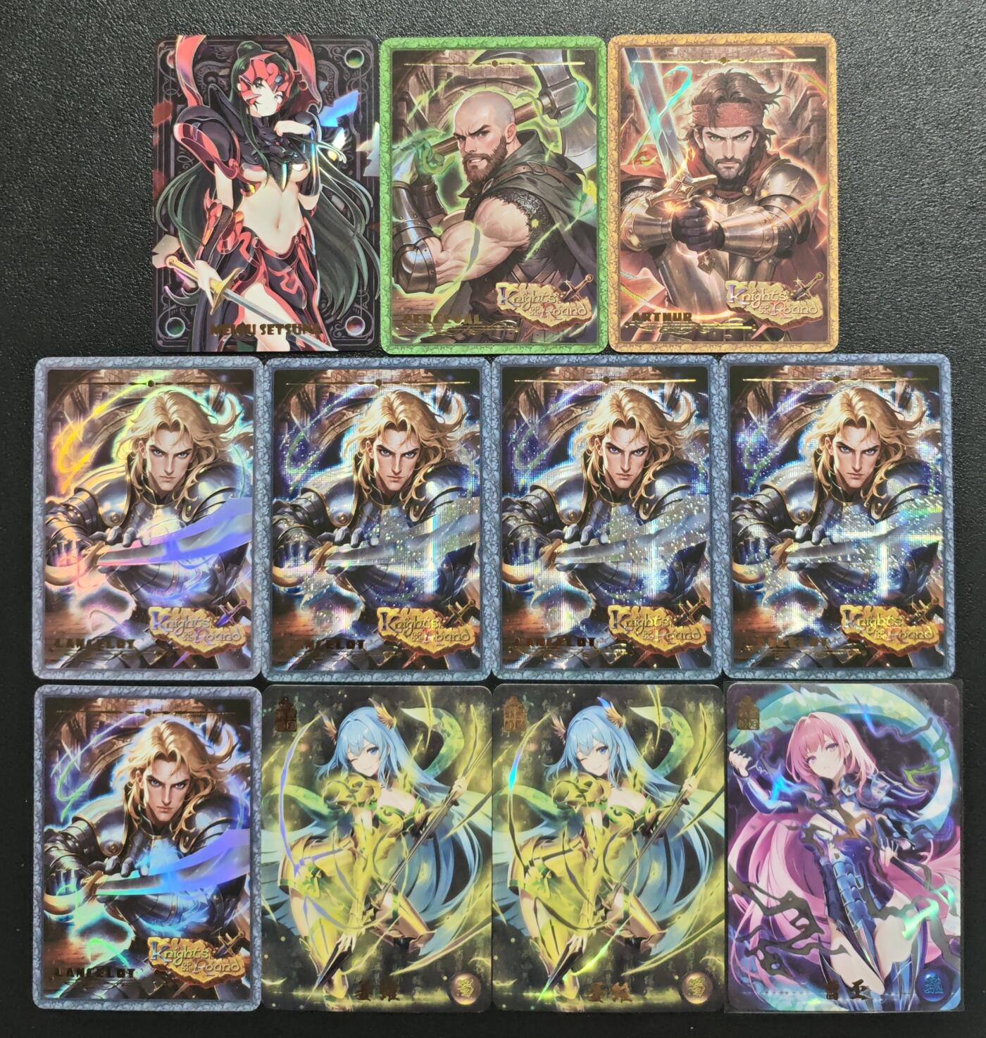 天玑星卡拍第151期《12.18周四截拍》持续收拍收评中 满赠卡需备注 骁骑营卡牌 散卡 十一张