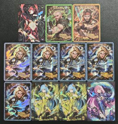 天玑星卡拍第151期《12.18周四截拍》持续收拍收评中 满赠卡需备注 - 骁骑营卡牌 散卡 十一张