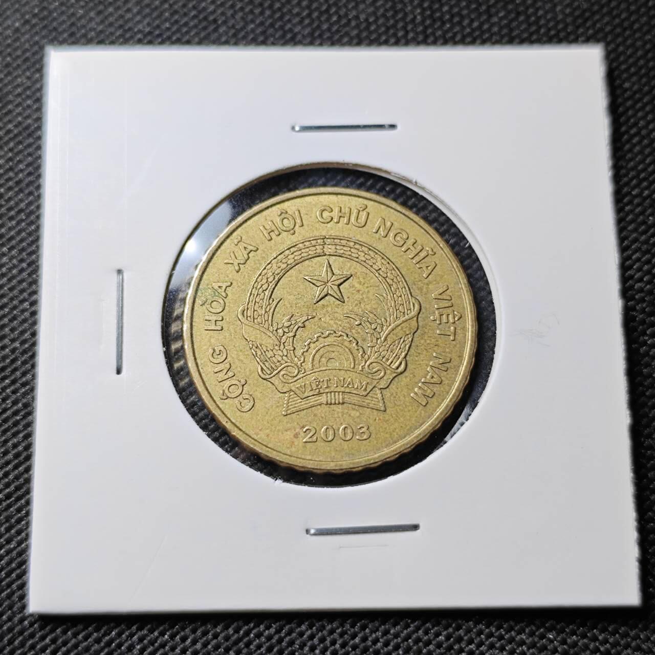 KK钱币收藏小铺 第382期  2月预留时间 周末发货  2003越南5000盾