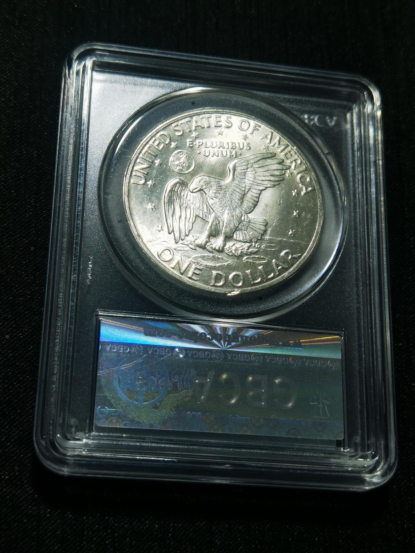 天下钱庄专场欢迎参拍 美国艾森豪威尔一美元银币