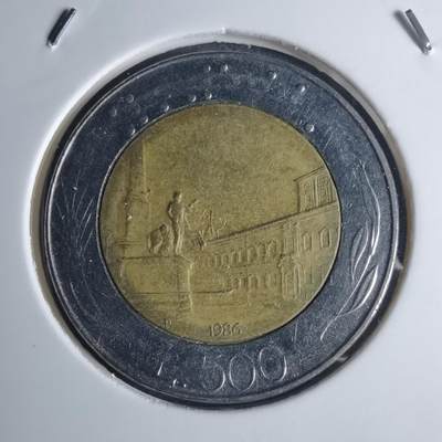 沼泽如烟--第939场 - 意大利1986年500里拉