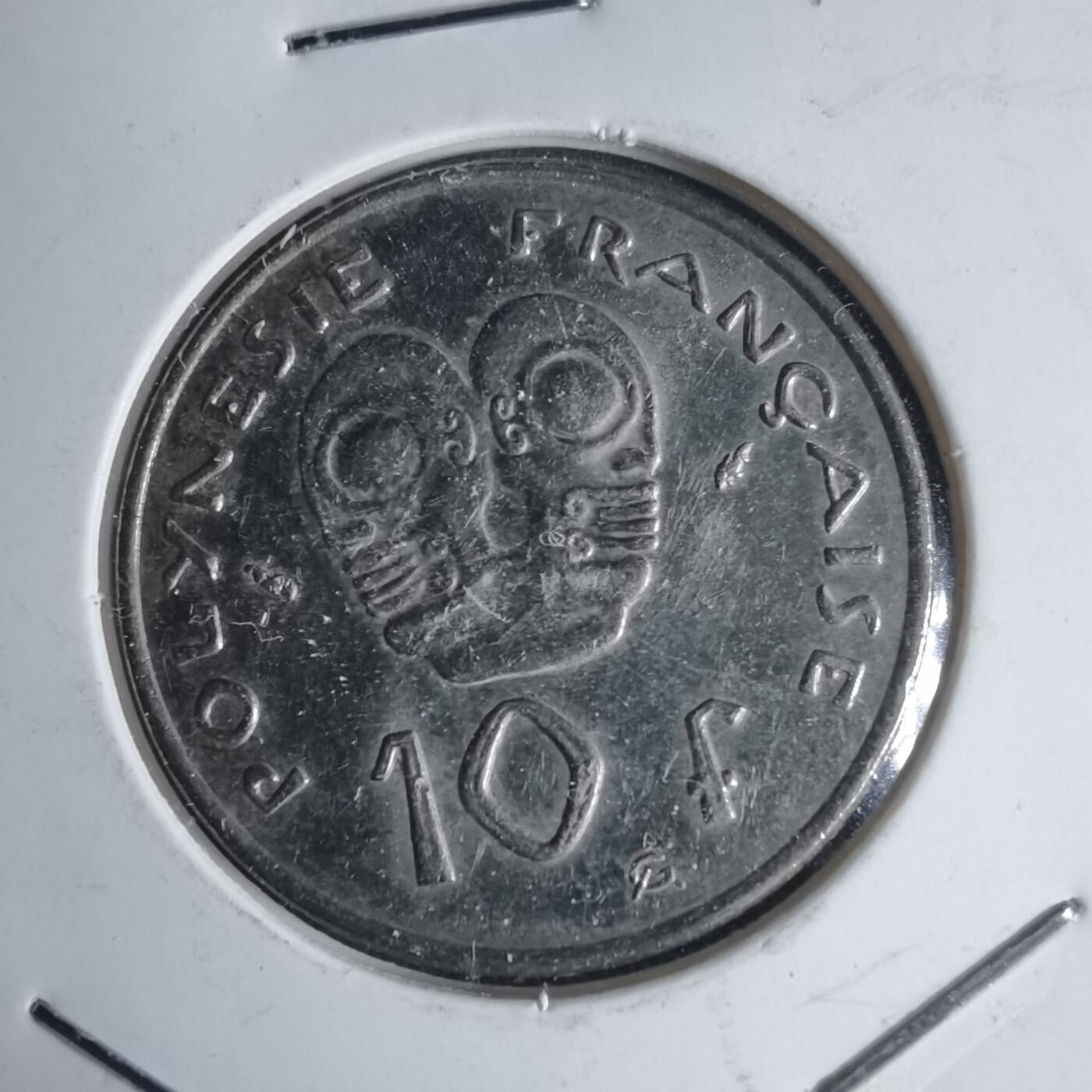 沼泽如烟--第939场 法属波利尼西亚1991年10法郎