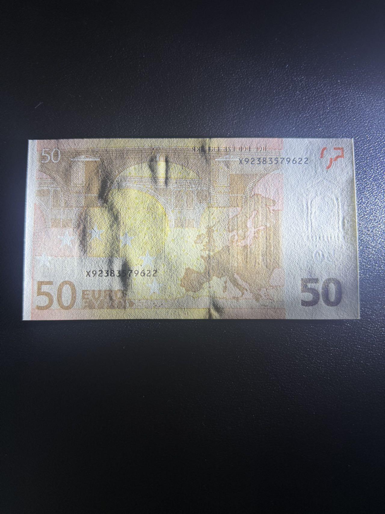 第14期 库存低价起拍 2002年 三签德国50欧 全新unc 尾622