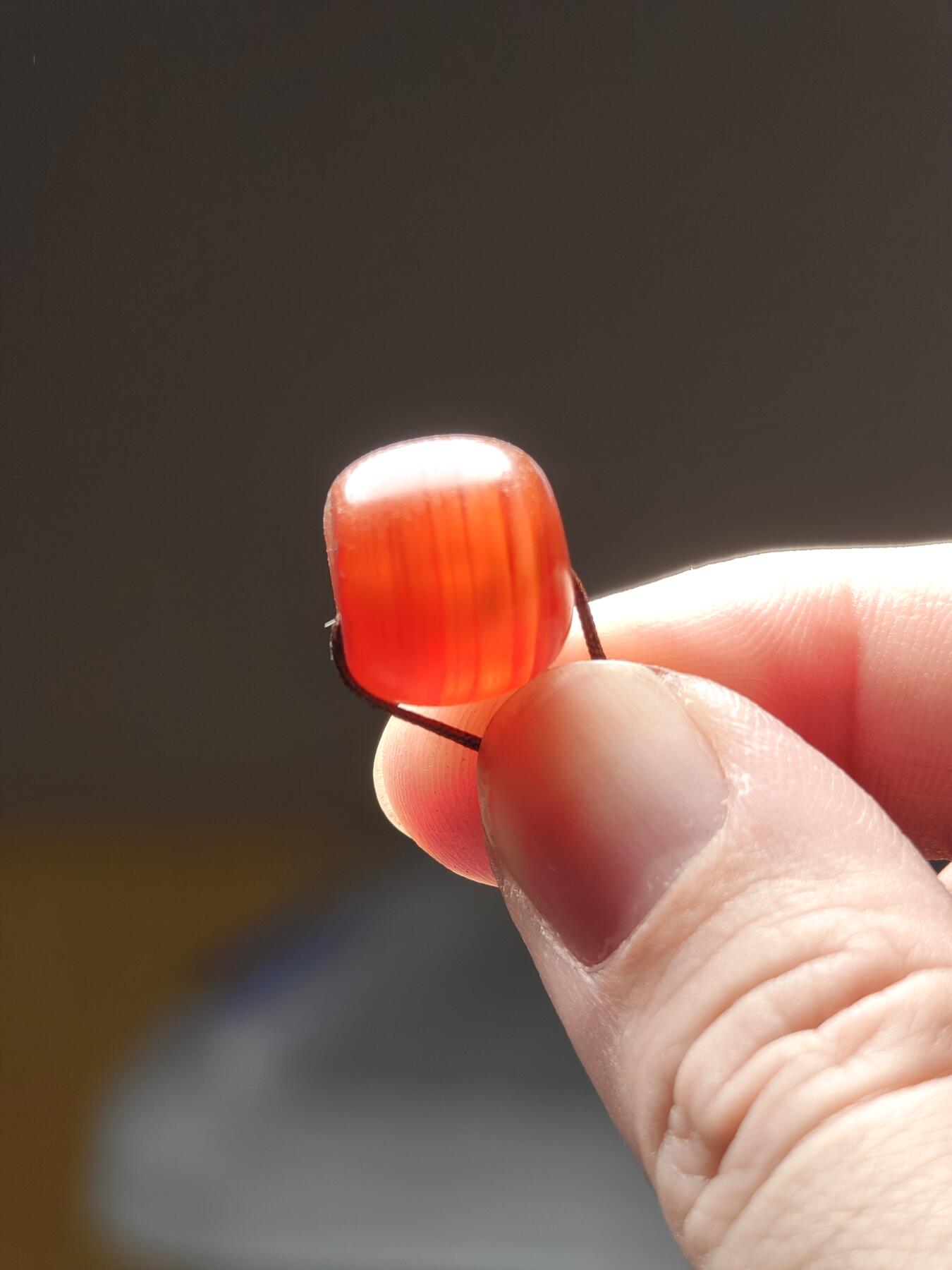 抚柳草堂-第二期章牌钱币 奖章勋章限时免佣 满百包邮 放漏专场 15世纪老型玛瑙珠 闻德评级尺寸见标签