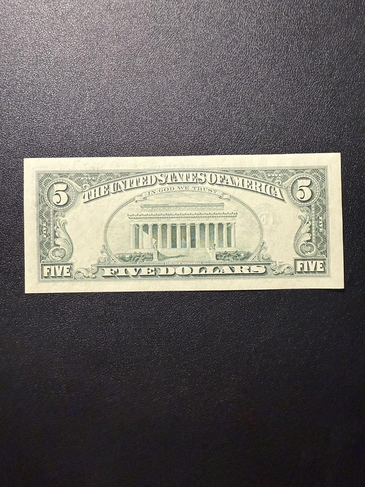 第14期 库存低价起拍 美国1988年小头5 全新unc