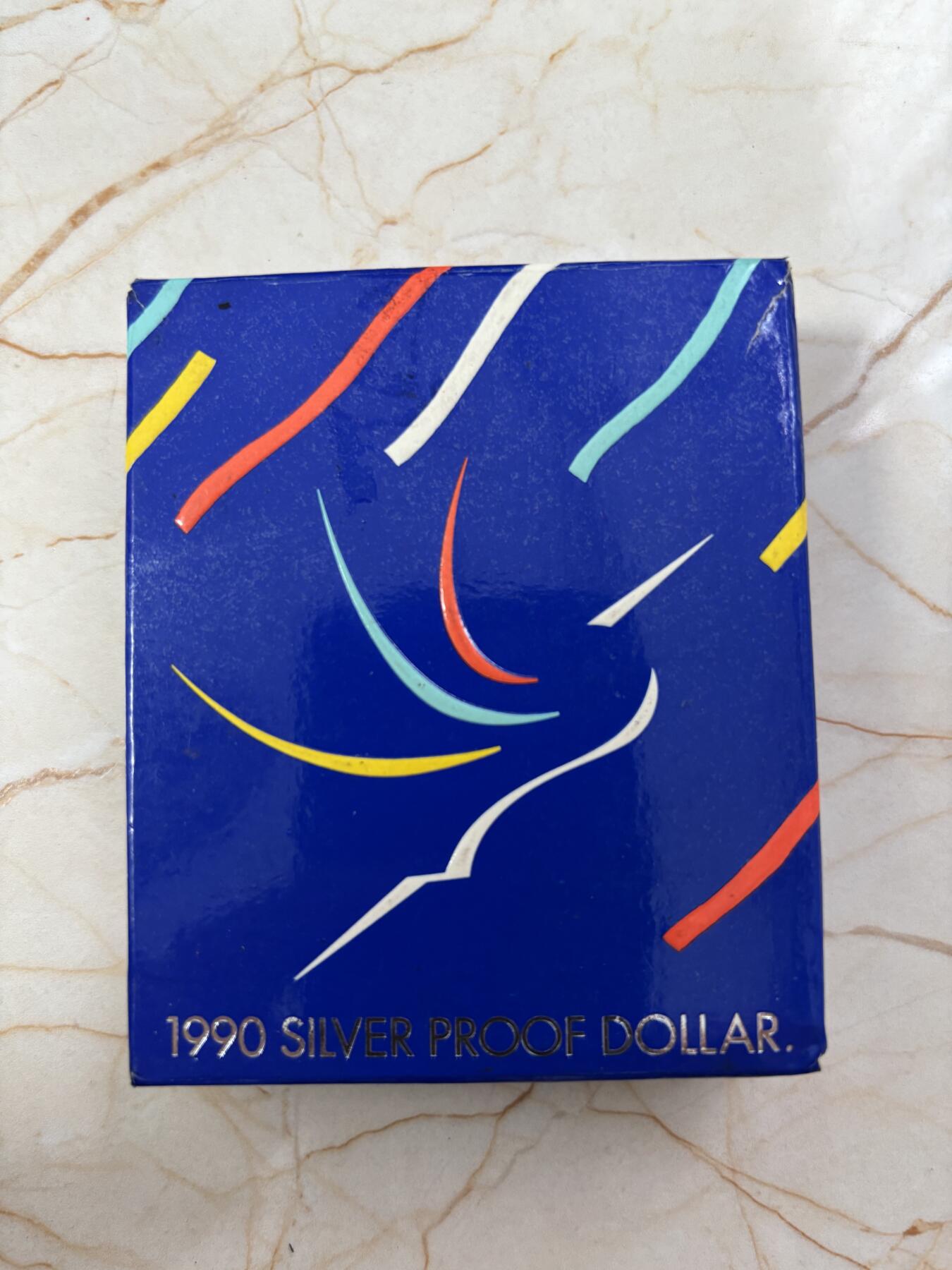 第185期拍卖 新西兰1990年怀唐伊条约签署1元精制纪念银币原盒证书，27.22克，925银.白银价355元