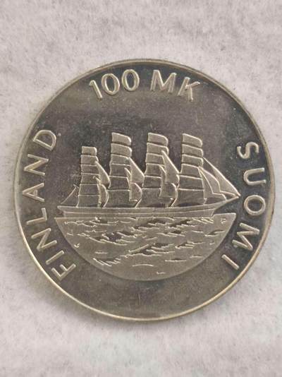 G&W世界散币，银币处理专场（第39场） - 芬兰1991年100马克  银币