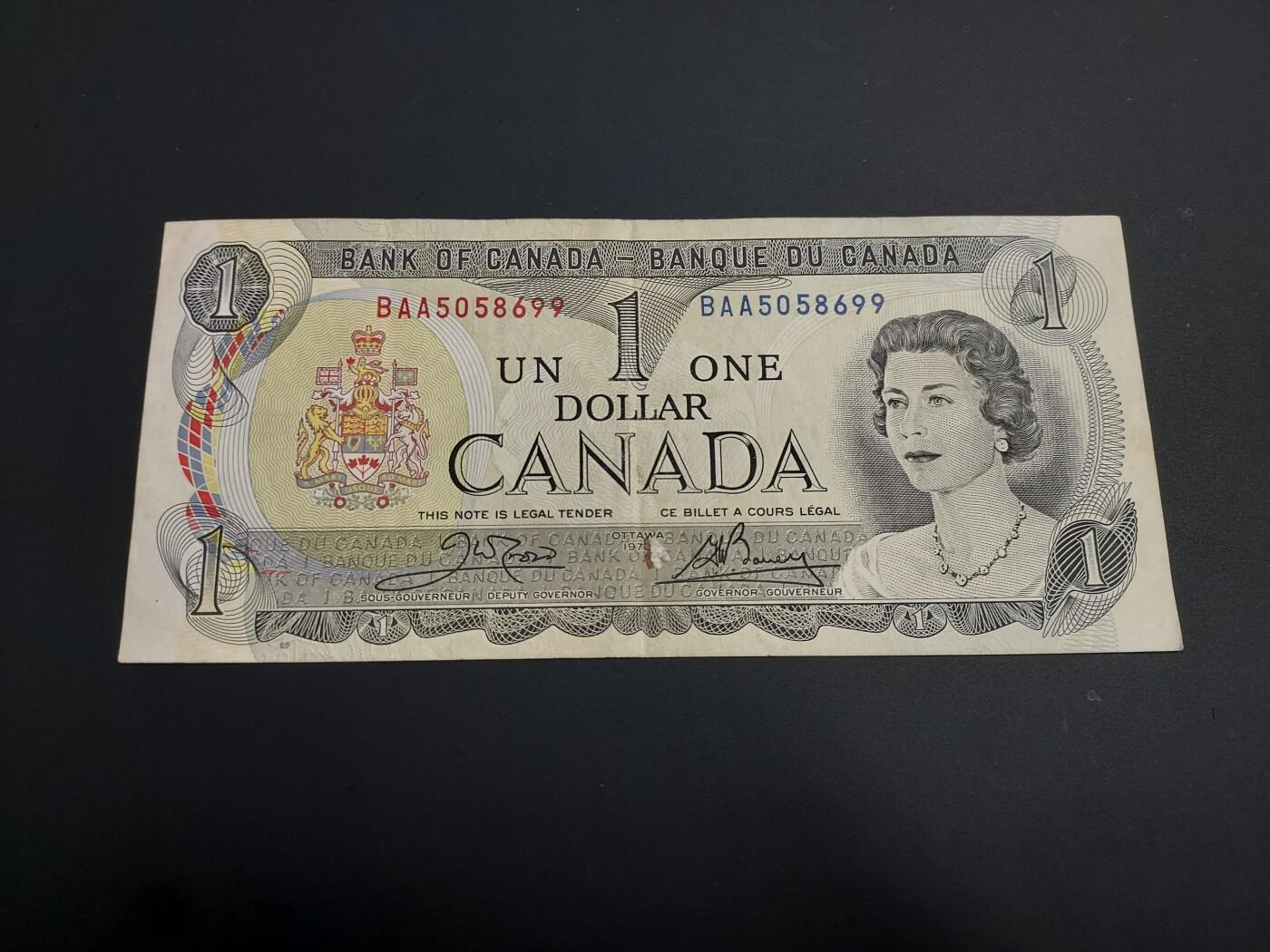 博彦收藏    12月22日 8点 钱币专场 全场包邮 加拿大 女皇1元 8品