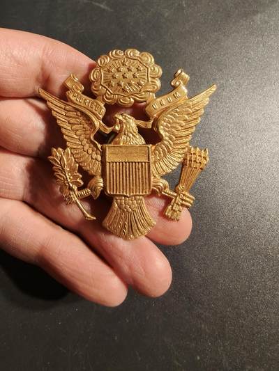 老王徽章第170期 - 美国陆航大檐帽帽徽