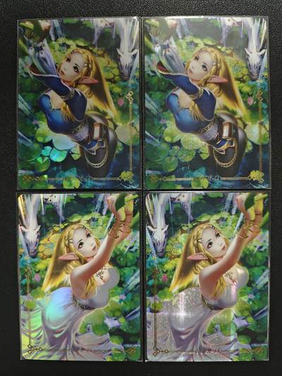 天玑星卡拍第151期《12.18周四截拍》持续收拍收评中 满赠卡需备注 - 京珞卡牌 塞尔达传说 塞尔达公主 两彩两沙 四张