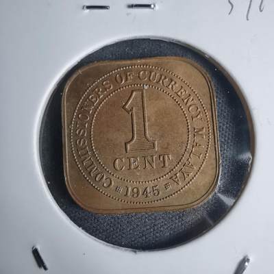 沼泽如烟--第939场 - 英属马来亚1945年一分