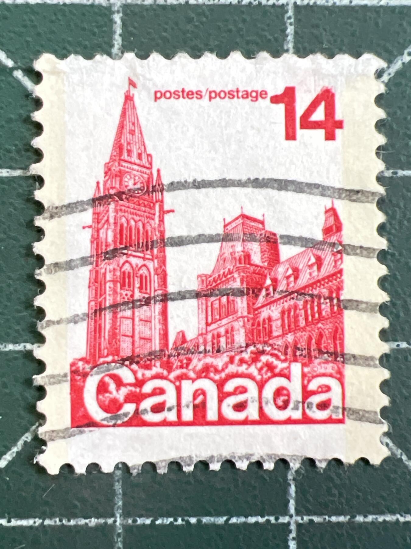 第1081 邮票专场 （无押金，捡漏，全场50包邮，偏远地区除外，接收代拍业务，本店十天发一次货） 加拿大邮票