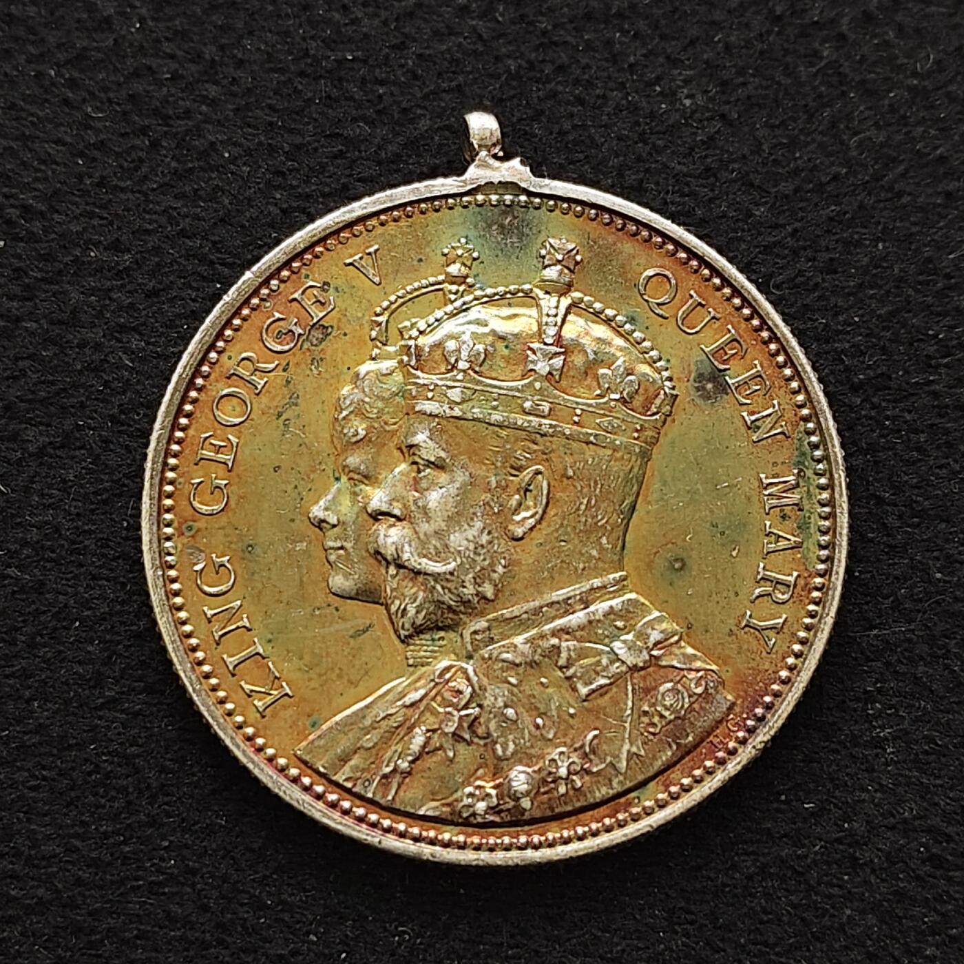 【全场包邮】纯粹捡漏拍486场（免费代拍第23场） 【纪念章】英国1911年乔治五世加冕纪念章