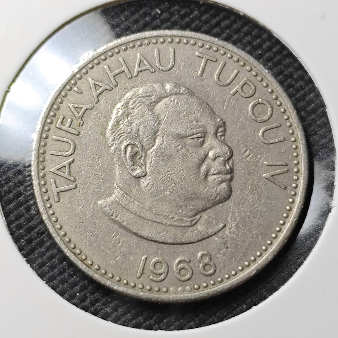 KK钱币收藏小铺 第382期  2月预留时间 周末发货 1968汤加10分 